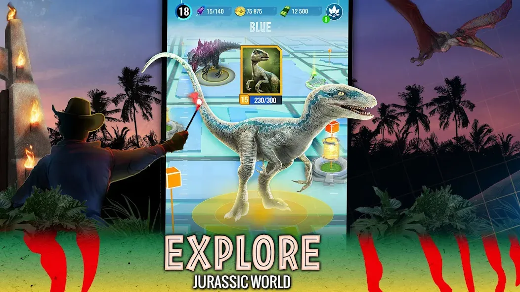 Jurassic World Alive (Джурассик Ворлд) МОД/Взлом [Бесконечные деньги, Монеты и Мега MOD] Screenshot 2
