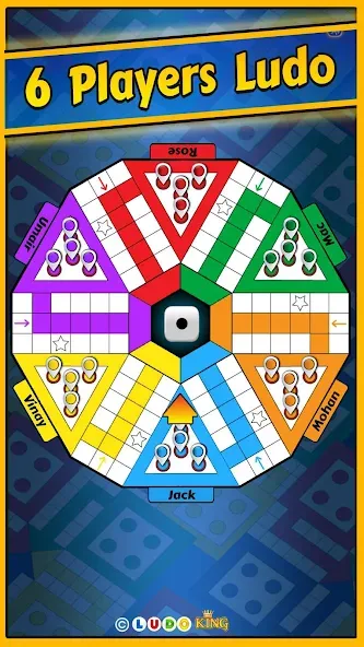 Ludo King™ (Лудо Кинг) МОД/Взлом [Меню, Бесконечные монеты и Открытые уровни] Screenshot 3