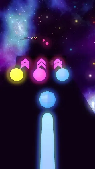 Balls Road: Color Run 3D МОД/Взлом [Много денег, Монет и Все открыто] Screenshot 1