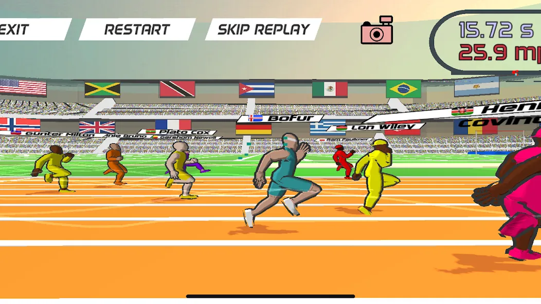 Speed Stars: Running Game (Спид Старс) МОД/Взлом [Бесконечные деньги, Монеты и Мега MOD] Screenshot 1