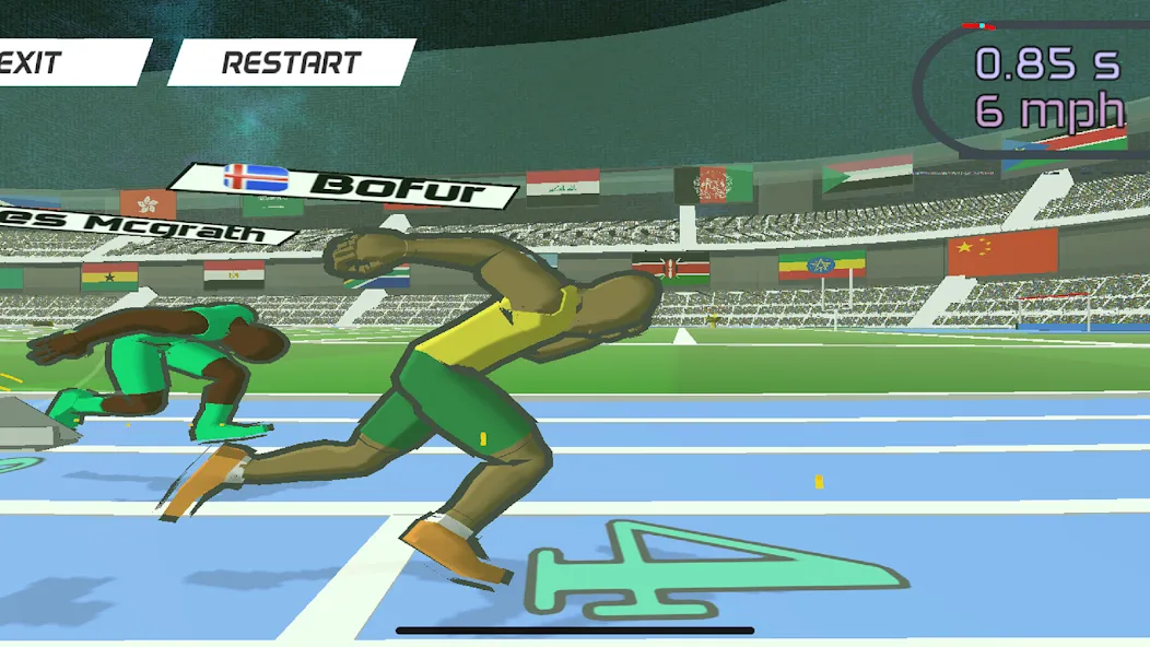 Speed Stars: Running Game (Спид Старс) МОД/Взлом [Бесконечные деньги, Монеты и Мега MOD] Screenshot 3
