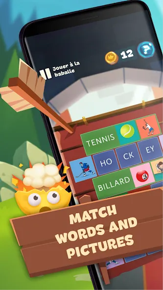 Word Logic - Brain Game Puzzle МОД/Взлом [Деньги, Монеты и Меню MOD] Screenshot 2