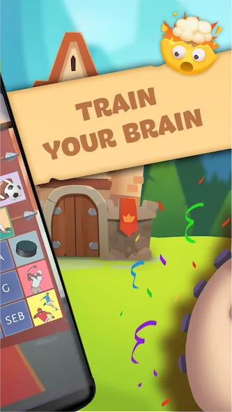 Word Logic - Brain Game Puzzle МОД/Взлом [Деньги, Монеты и Меню MOD] Screenshot 3