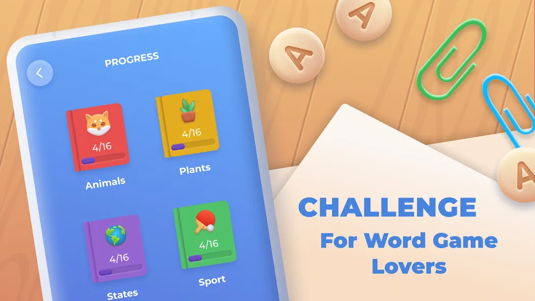 Word Wheel - Word Search МОД/Взлом [Все открыто, Дополнительные деньги и Меню MOD] Screenshot 4