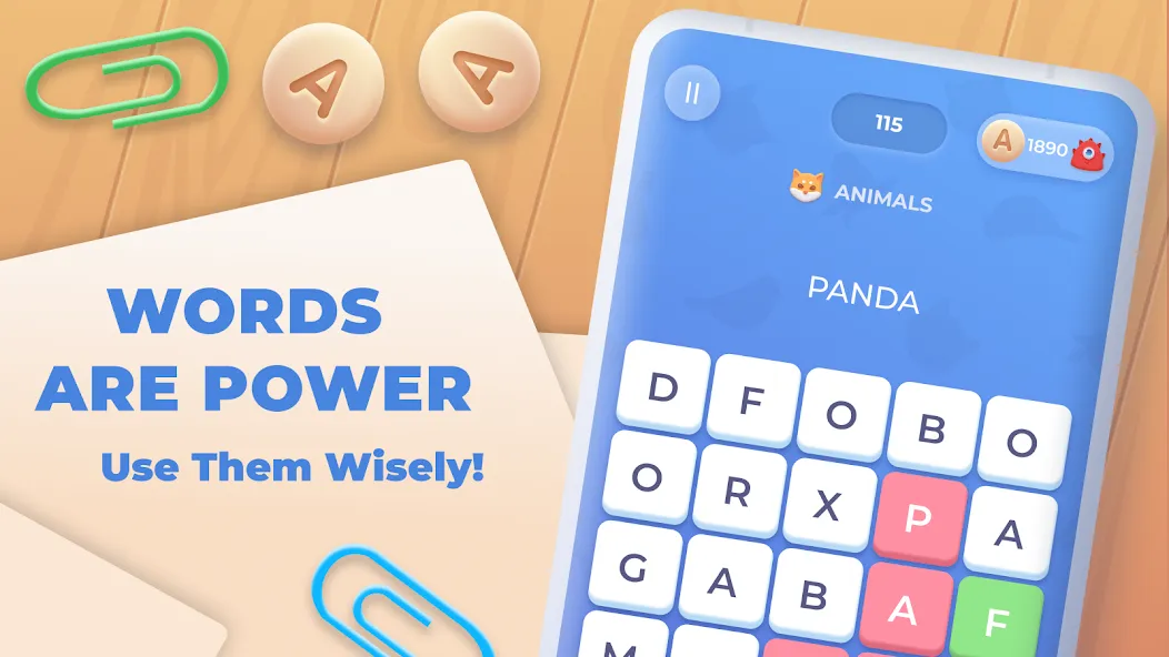 Word Wheel - Word Search МОД/Взлом [Все открыто, Дополнительные деньги и Меню MOD] Screenshot 5