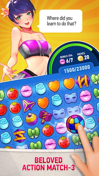 Lust Puzzle (Ласт Пазл) МОД/Взлом [Все открыто, Дополнительные деньги и Меню MOD] Screenshot 2