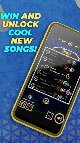 Guitar Hero Mobile: Music Game (Гитар Хиро Мобайл) МОД/Взлом [Деньги, Монеты и Меню MOD] Screenshot 2