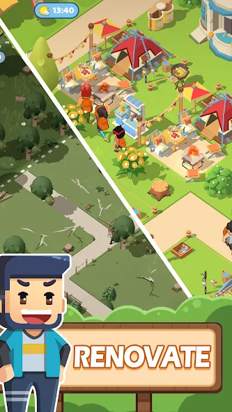 Campsite Craze: Puzzle Merge (Кемпинговая Лихорадка) МОД/Взлом [Бесконечные деньги, Монеты и Мега MOD] Screenshot 4