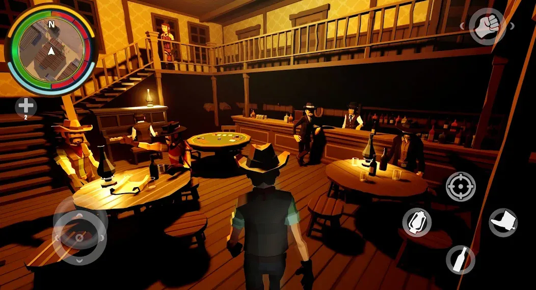 West Cowboy Western Polygon МОД/Взлом [Бесконечные деньги, Монеты и Мега MOD] Screenshot 2