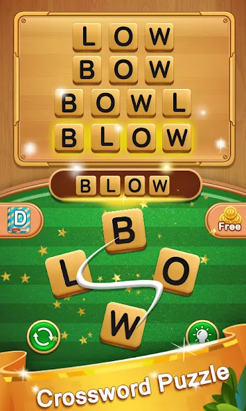 Word Legend Puzzle Addictive МОД/Взлом [Много монет, Открытые уровни и Мега MOD] Screenshot 1