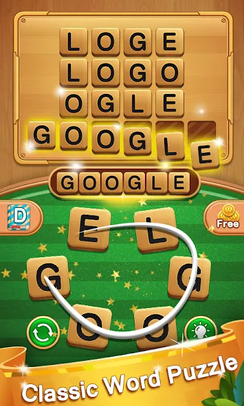 Word Legend Puzzle Addictive МОД/Взлом [Много монет, Открытые уровни и Мега MOD] Screenshot 2