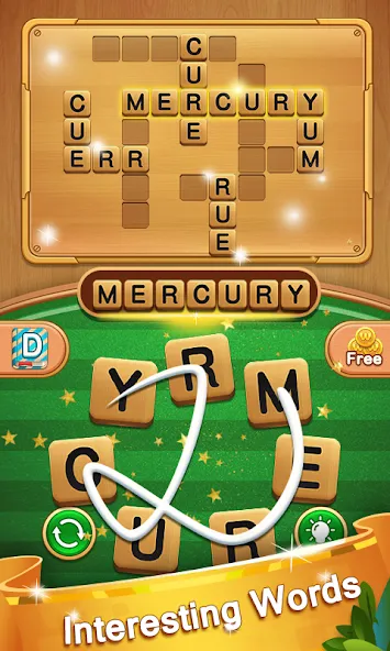 Word Legend Puzzle Addictive МОД/Взлом [Много монет, Открытые уровни и Мега MOD] Screenshot 4