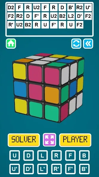 Magic Cube Solver МОД/Взлом [Все открыто, Дополнительные деньги и Меню MOD] Screenshot 4