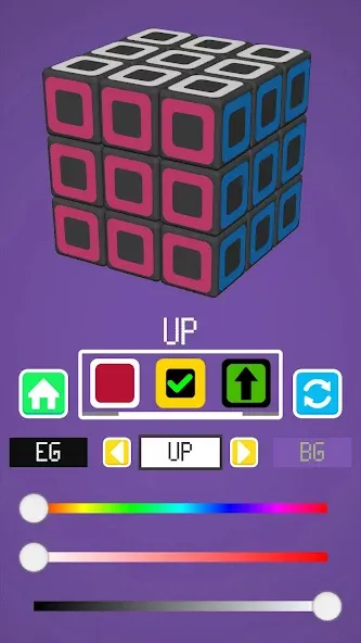 Magic Cube Solver МОД/Взлом [Все открыто, Дополнительные деньги и Меню MOD] Screenshot 5