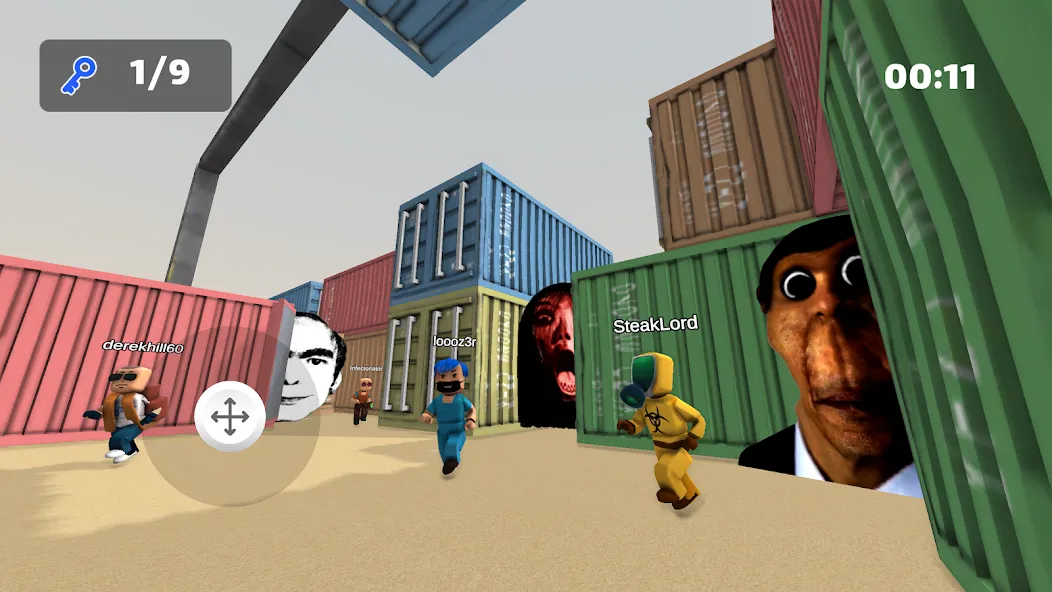 Nextbots: Obunga Chase Rooms (Некстботс) МОД/Взлом [Много монет, Открытые уровни и Мега MOD] Screenshot 5