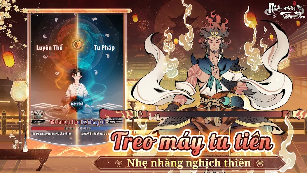 Nhất Niệm Tiêu Dao - Gzone МОД/Взлом [Все открыто, Дополнительные деньги и Меню MOD] Screenshot 3