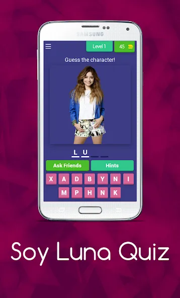 Soy Luna Quiz (Сой Луна Викторина) МОД/Взлом [Меню, Бесконечные монеты и Открытые уровни] Screenshot 1
