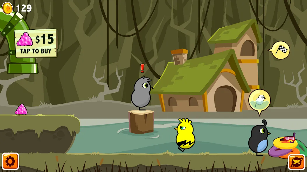 Duck Life 4 (Дак Лайф 4) МОД/Взлом [Деньги, Монеты и Меню MOD] Screenshot 1