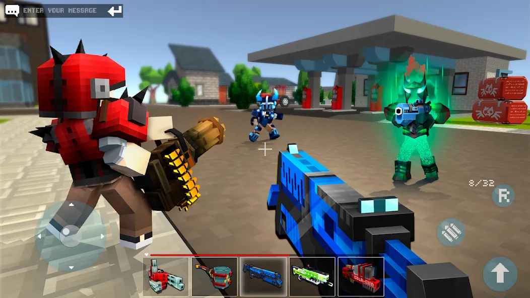 Mad GunS online shooting games (Мад Ганс) МОД/Взлом [Все открыто, Дополнительные деньги и Меню MOD] Screenshot 2
