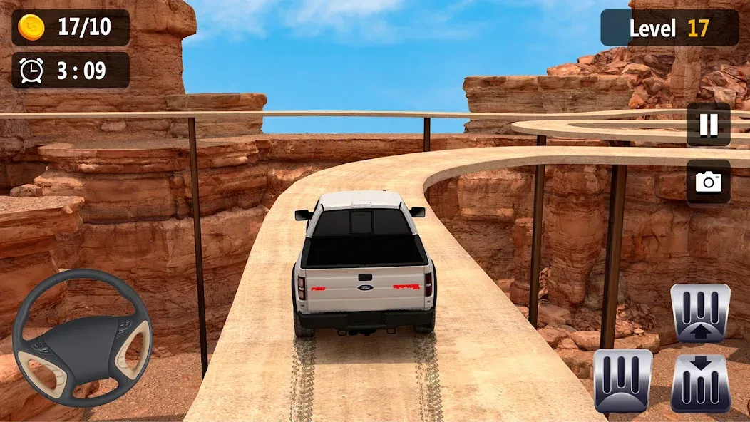 Mountain Driving: 4x4 Climb МОД/Взлом [Все открыто, Дополнительные деньги и Меню MOD] Screenshot 1