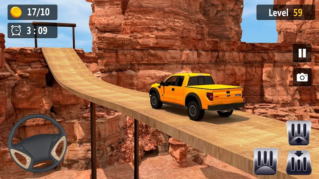 Mountain Driving: 4x4 Climb МОД/Взлом [Все открыто, Дополнительные деньги и Меню MOD] Screenshot 3