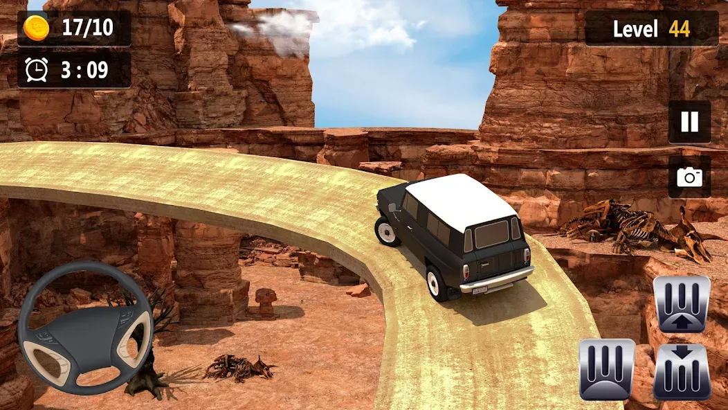 Mountain Driving: 4x4 Climb МОД/Взлом [Все открыто, Дополнительные деньги и Меню MOD] Screenshot 5