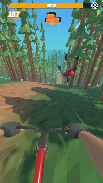 Bike Hill 3D (Байк Хилл 3Д) МОД/Взлом [Много денег, Монет и Все открыто] Screenshot 2