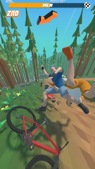 Bike Hill 3D (Байк Хилл 3Д) МОД/Взлом [Много денег, Монет и Все открыто] Screenshot 3