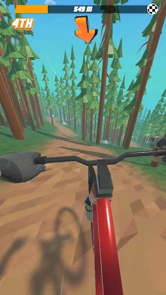 Bike Hill 3D (Байк Хилл 3Д) МОД/Взлом [Много денег, Монет и Все открыто] Screenshot 4
