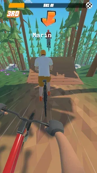 Bike Hill 3D (Байк Хилл 3Д) МОД/Взлом [Много денег, Монет и Все открыто] Screenshot 5