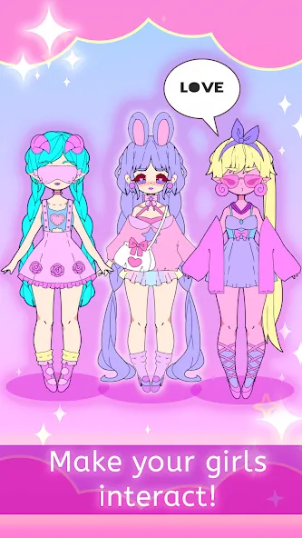 Moon's Closet dress up game МОД/Взлом [Много денег, Монет и Все открыто] Screenshot 5