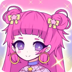 Скачать Mimistar dress up chibi doll Взлом (Все открыто) на Андроид