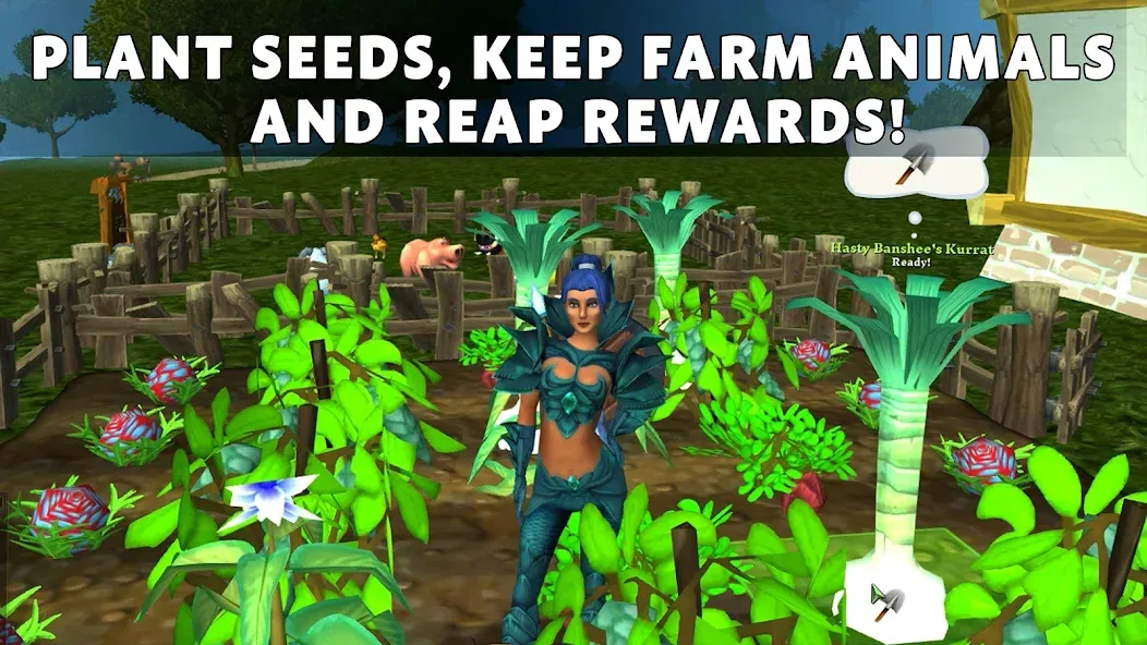 Villagers & Heroes - MMO RPG МОД/Взлом [Много денег, Монет и Все открыто] Screenshot 4