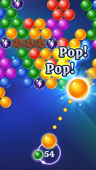Bubble Shooter Games МОД/Взлом [Бесконечные деньги, Монеты и Мега MOD] Screenshot 4