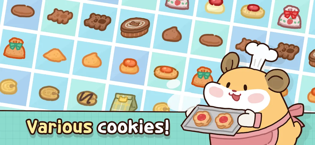 Hamster Cookie Factory МОД/Взлом [Все открыто, Дополнительные деньги и Меню MOD] Screenshot 2