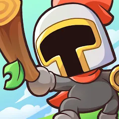 Скачать Взломанная Retro Hero Mr Kim : Idle RPG на андроид (Много денег) бесплатно