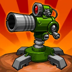 Скачать Tactical War: Tower Defense Взлом (Много денег и кристаллов) на Андроид бесплатно