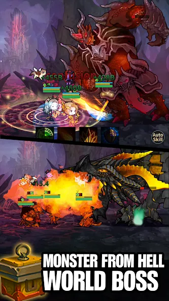 Infinity Heroes : Idle RPG (Инфинити Герои) МОД/Взлом [Много денег, Монет и Все открыто] Screenshot 3
