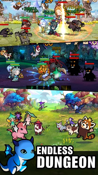 Infinity Heroes : Idle RPG (Инфинити Герои) МОД/Взлом [Много денег, Монет и Все открыто] Screenshot 5