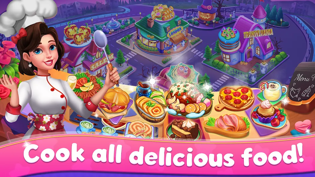 Mom's Kitchen : Cooking Games МОД/Взлом [Много денег, Монет и Все открыто] Screenshot 2