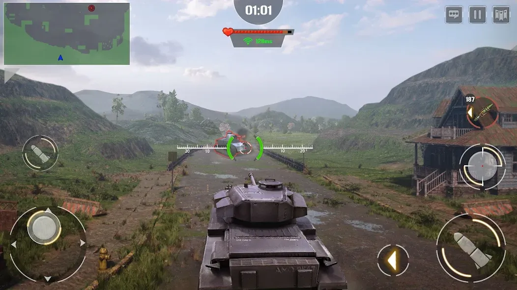 Furious Tank: War of Worlds (Фьюриус Танк) МОД/Взлом [Бесконечные деньги, Монеты и Мега MOD] Screenshot 3