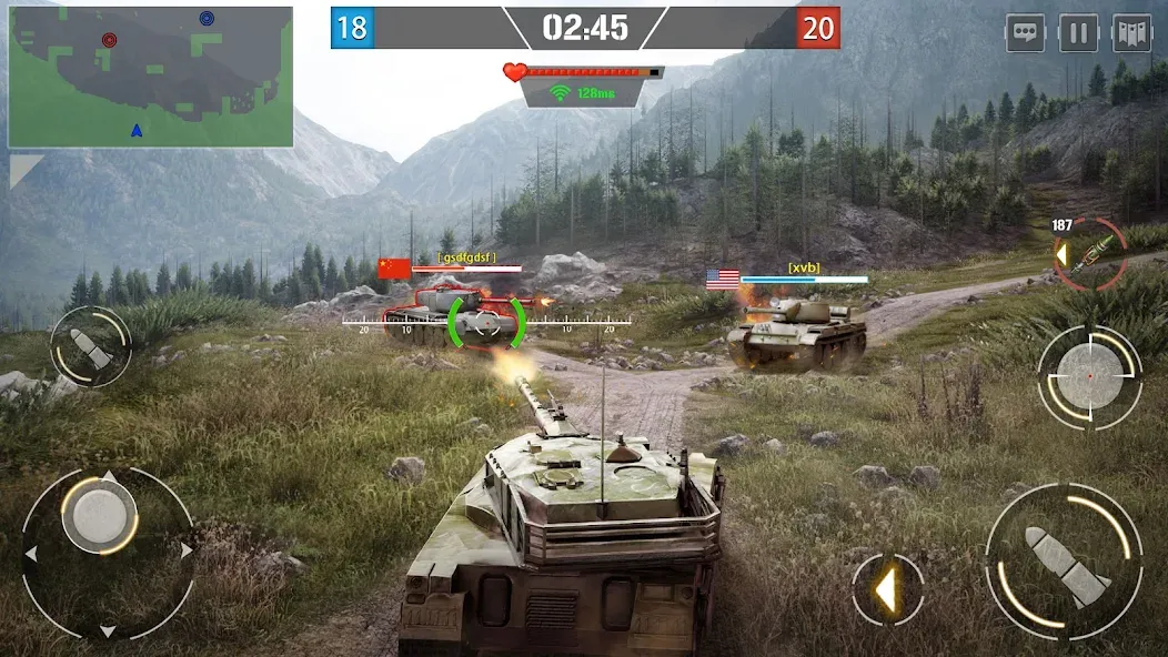 Furious Tank: War of Worlds (Фьюриус Танк) МОД/Взлом [Бесконечные деньги, Монеты и Мега MOD] Screenshot 4
