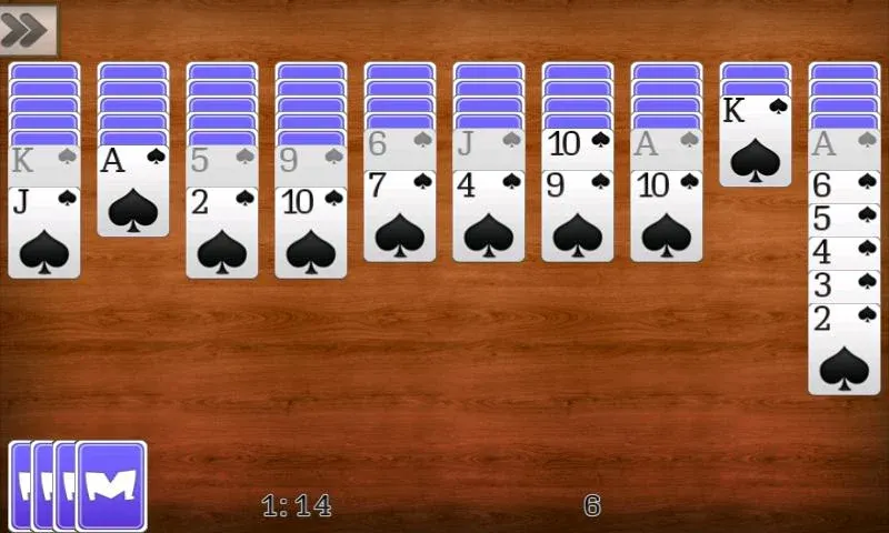 Spider Solitaire МОД/Взлом [Деньги, Монеты и Меню MOD] Screenshot 2