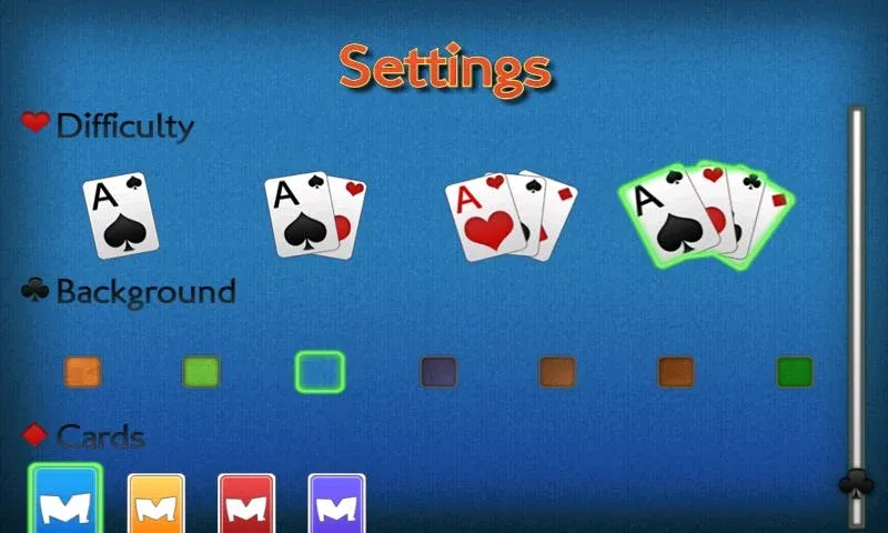 Spider Solitaire МОД/Взлом [Деньги, Монеты и Меню MOD] Screenshot 4