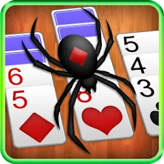 Скачать Spider Solitaire Взлом (Все темы открыты и без рекламы) на Андроид