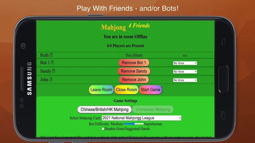 Mahjong 4 Friends (Маджонг 4 Друзей) МОД/Взлом [Меню, Бесконечные монеты и Открытые уровни] Screenshot 2