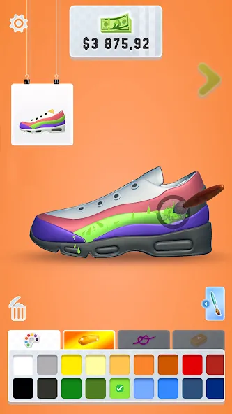 Sneaker Art! - Coloring Games — скриншот 3 Sneaker Art! - Coloring Games — скриншот 3