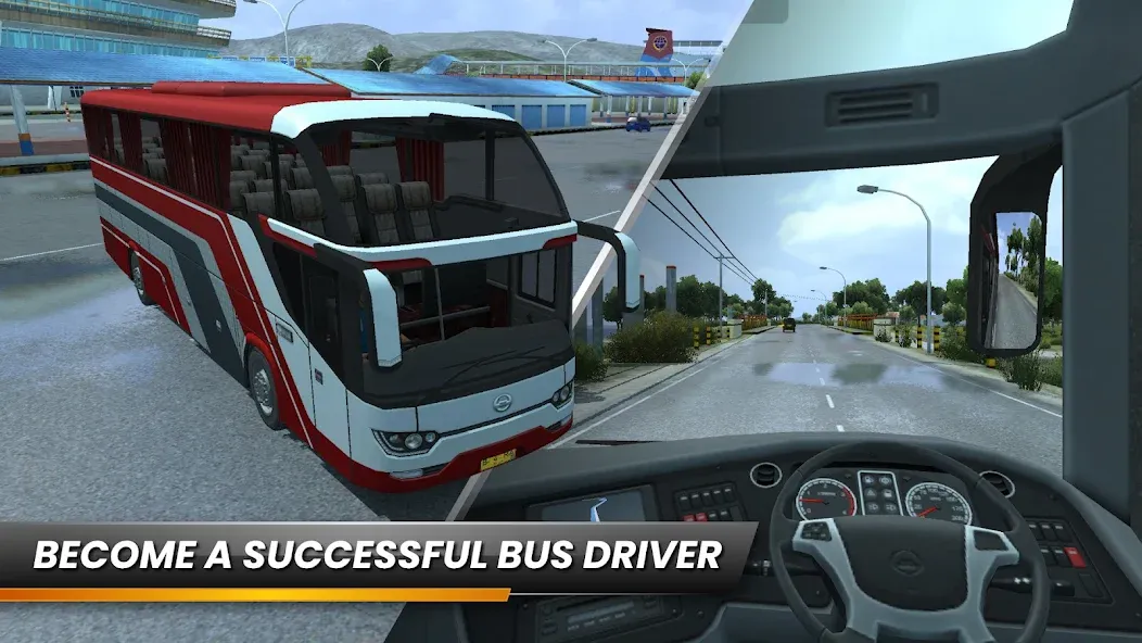 Bus Simulator Indonesia (Бус Симулятор Индонезия) МОД/Взлом [Много денег, Монет и Все открыто] Screenshot 1