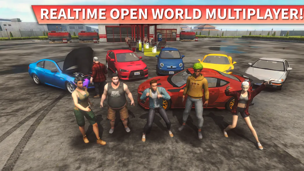 Car Driving Openworld (Кар Драйвинг Онлайн) МОД/Взлом [Много монет, Открытые уровни и Мега MOD] Screenshot 1
