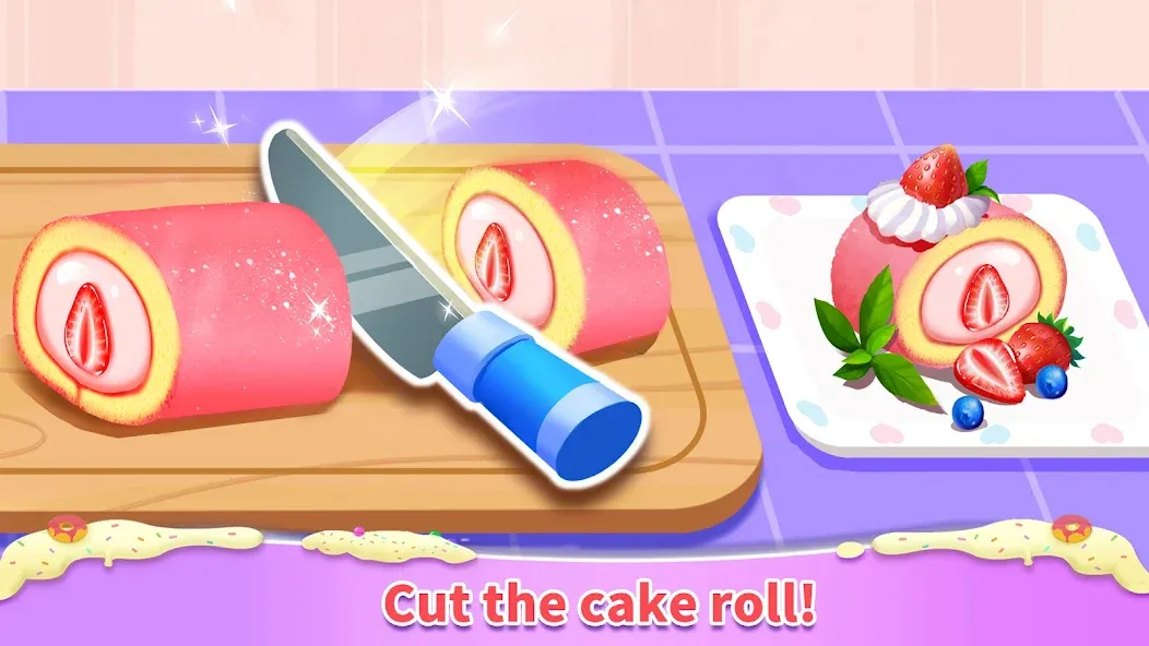 Little Panda: Sweet Bakery МОД/Взлом [Меню, Бесконечные монеты и Открытые уровни] Screenshot 2